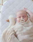 Bambella Designs Ivory Waterproof Cot Sheet