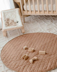 Waterproof Padded Play Mat | Chestnut