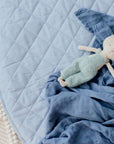 Waterproof Padded Play Mat | Sky Blue