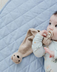 Waterproof Padded Play Mat | Sky Blue