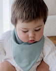 Premium Triple Layer Bandana Bibs 2 Pack | Botanical & Lagoon