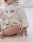 Premium Triple Layer Bandana Bibs 2 Pack | Oakwood Farm & Latte