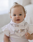 Premium Triple Layer Bandana Bibs 2 Pack | Oakwood Farm & Latte