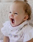 Premium Triple Layer Bandana Bibs 2 Pack | Oakwood Farm & Latte