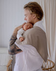 Premium Triple Layer Burp Cloth 2 Pack | Oakwood Farm & Latte