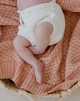 Knit Cotton Blanket | Blossom
