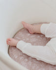 Small Oval/Moses Fitted Waterproof Sheet | Bee Kind