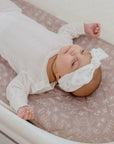 Small Oval/Moses Fitted Waterproof Sheet | Bee Kind