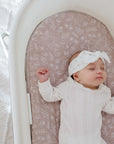 Small Oval/Moses Fitted Waterproof Sheet | Bee Kind