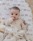 Bamboo Cotton Muslin Swaddle | Oakwood Farm