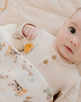 Bamboo Cotton Muslin Swaddle | Oakwood Farm