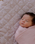 Bamboo Cotton Muslin Swaddle | Primrose