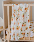 Bamboo Cotton Muslin Swaddle | Sunny Days