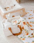 Bamboo Cotton Muslin Swaddle | Sunny Days