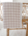 Snuggle Blanket | Blush Gingham