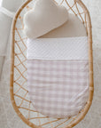 Snuggle Blanket | Blush Gingham