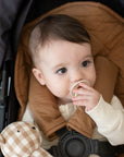 Harness Covers Quilted | Chestnut