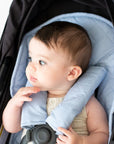 Harness Covers Quilted | Sky Blue