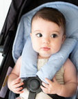 Harness Covers Quilted | Sky Blue