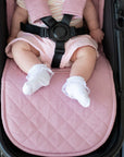 Universal Quilted Pram Liner | Dusty Mauve
