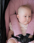 Harness Covers Quilted | Dusty Mauve