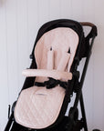 Universal Quilted Pram Liner | Lullaby Pink