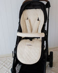 Universal Quilted Pram Liner | Oat
