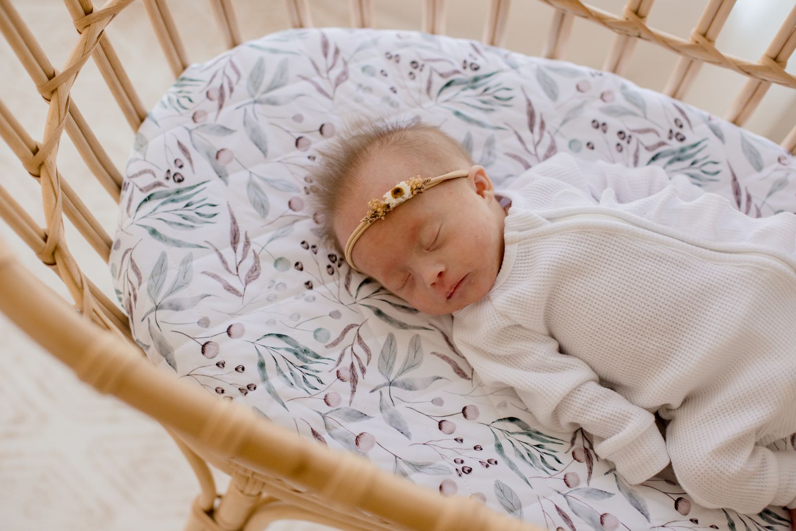 Waterproof Sheet/Change Mat Cover Botanical Bambella Designs