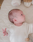 Waterproof Fitted Bassinet Sheet | Oat