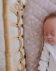 Waterproof Fitted Bassinet Sheet | Bee Kind