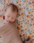 Waterproof Fitted Bassinet Sheet | Bloom