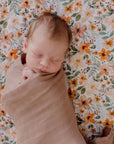 Co-Sleeper/Change Mat Fitted Waterproof Sheet | Bloom