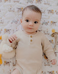 Waterproof Fitted Bassinet Sheet | Oakwood Farm