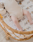 Waterproof Fitted Bassinet Sheet | Oakwood Farm