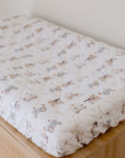 Waterproof Fitted Bassinet Sheet | Oakwood Farm