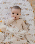 Waterproof Fitted Bassinet Sheet | Oakwood Farm