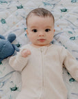 Waterproof Fitted Bassinet Sheet | Turtle Bay