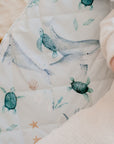 Waterproof Fitted Bassinet Sheet | Turtle Bay