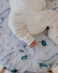 Waterproof Fitted Bassinet Sheet | Turtle Bay