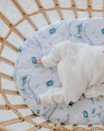 Waterproof Fitted Bassinet Sheet | Turtle Bay
