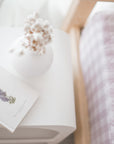 Waterproof Fitted Sheet | Blush Gingham