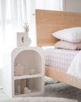 Waterproof Fitted Sheet | Blush Gingham