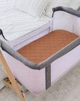 Co-Sleeper/Change Mat Fitted Waterproof Sheet | Chestnut
