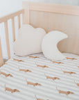 Waterproof Fitted Cot Sheet | Dachshund Days