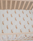 Waterproof Fitted Cot Sheet | Dachshund Days