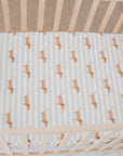 Waterproof Fitted Cot Sheet | Dachshund Days