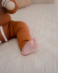 Waterproof Fitted Cot Sheet | Oat