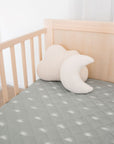 Waterproof Fitted Cot Sheet | Sage Sunshine