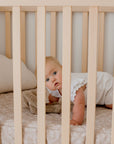 Waterproof Fitted Cot Sheet | Bee Kind
