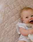 Waterproof Fitted Cot Sheet | Bee Kind
